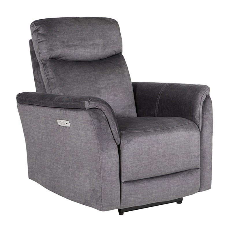 Mortimer 1 Seater Electric Recliner - Vogue 16 Graphite