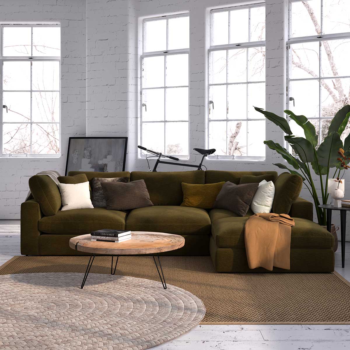 Sofa Colour Psychology: What Your Sofa Colour Says About You - Green - Harmony and Balance - Image