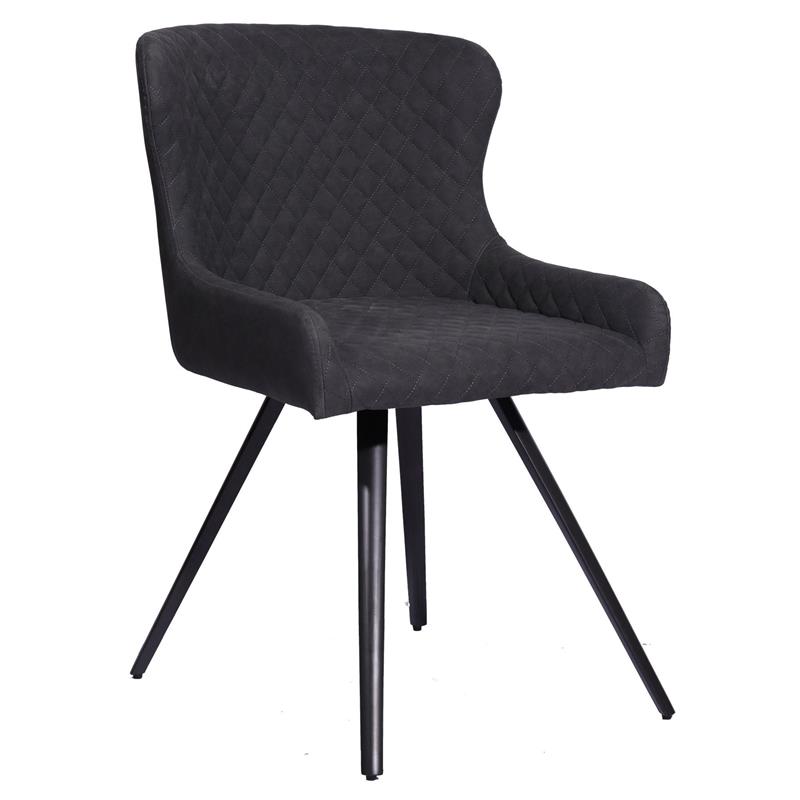 Ascot Dining Chair - Grey PU
