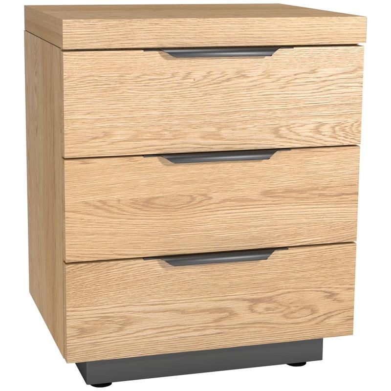 Fontwell 3 Drawer Bedside