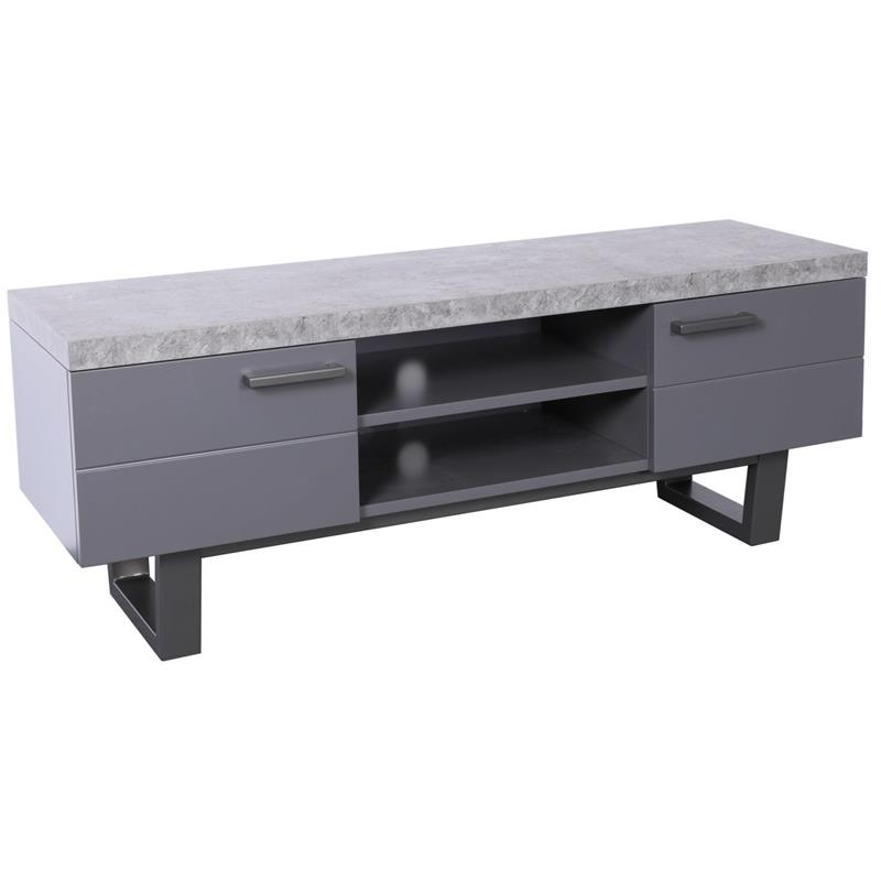 Fontwell TV Unit Stone Effect