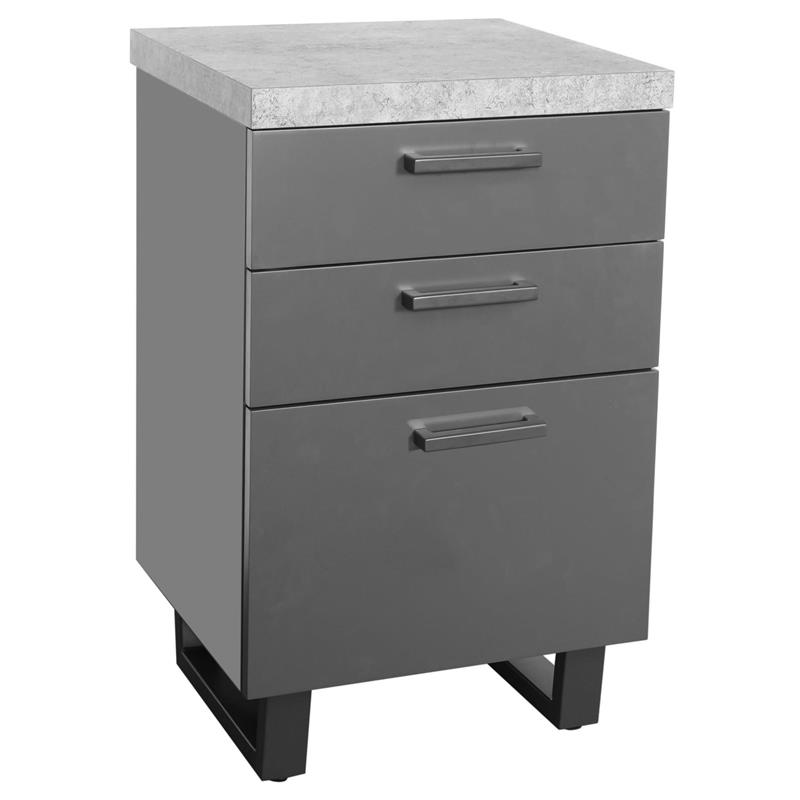 Fontwell Filing Cabinet Stone Effect