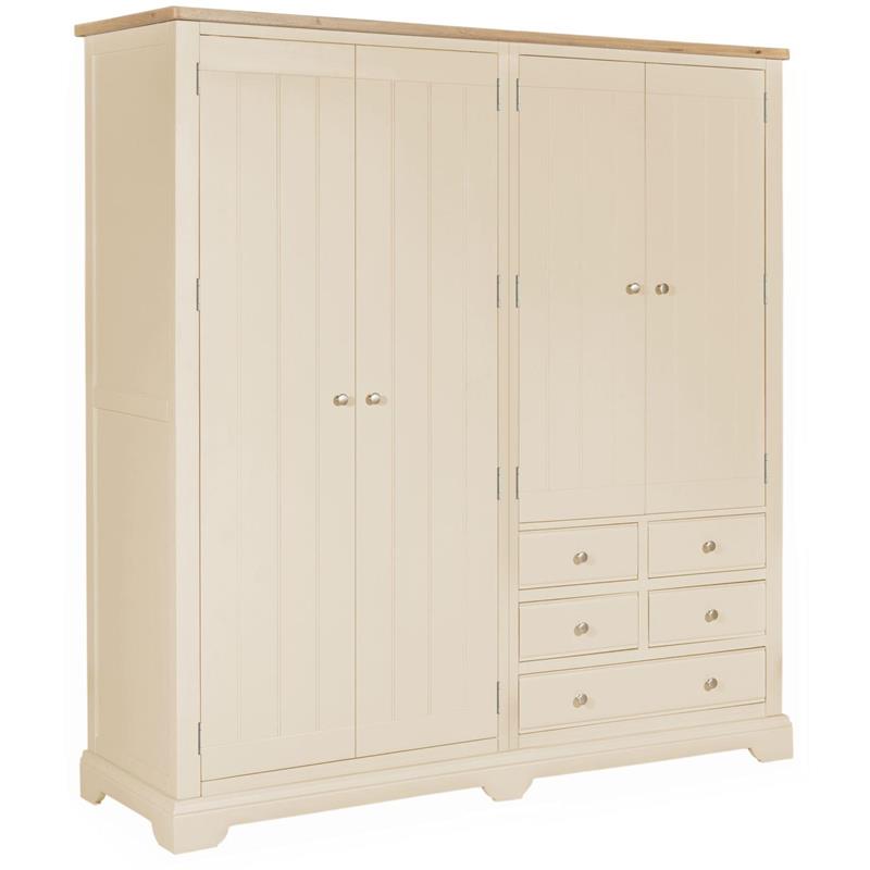 Harpley 4 Door Wardrobe