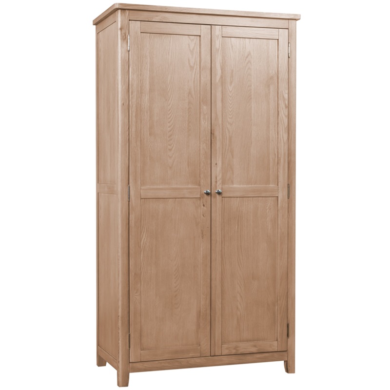 Hemsby Oak Full Hanging Wardrobe