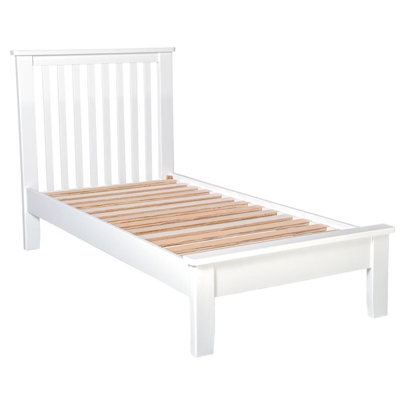 Hemsby Painted 3 Bedframe - White