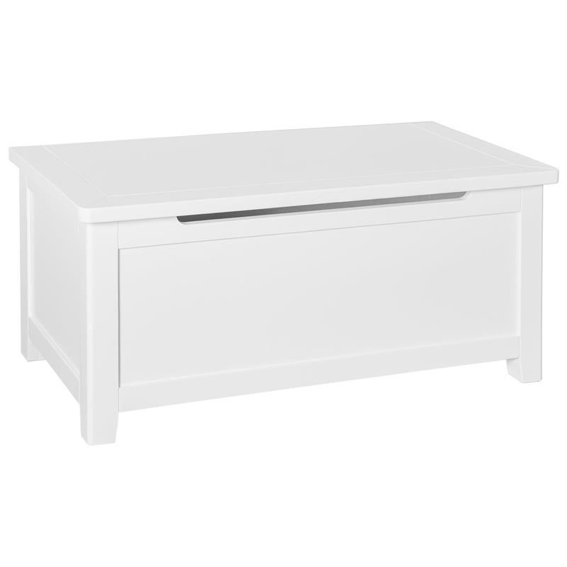 Hemsby Painted Blanket Box - White