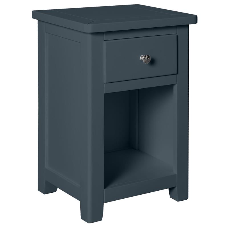 Hemsby Painted Nightstand - Blue