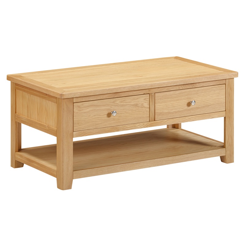 Newton 2 Drawer Coffee Table
