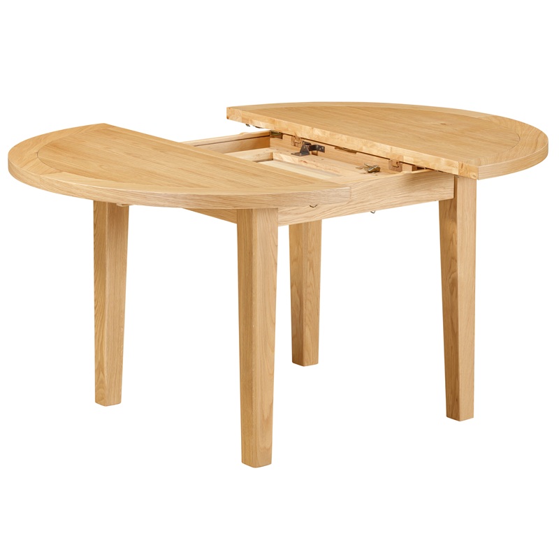 Newton Round Extending Dining Table (116 - 156cm)