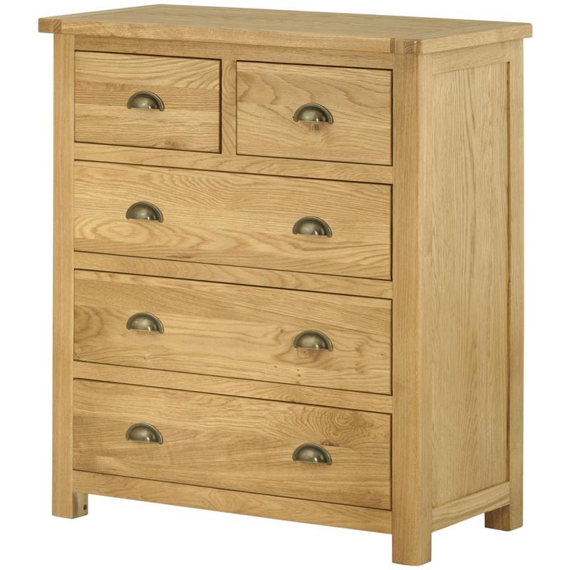 Plumpton 2  +  3 Chest - Oak