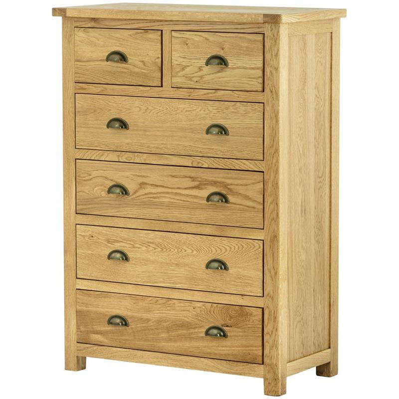 Plumpton 2  +  4 Chest - Oak