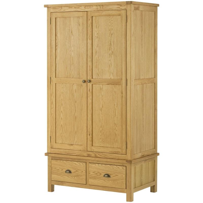 Plumpton Gents Wardrobe - Oak