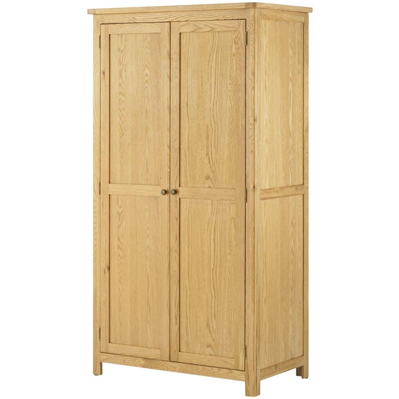 Plumpton 2 Door Wardrobe - Oak