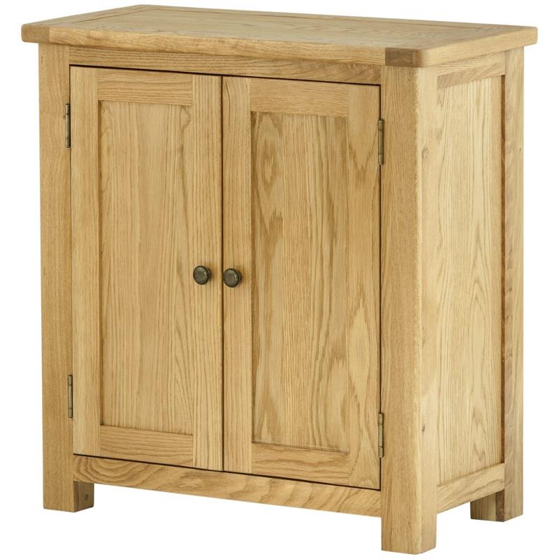 Plumpton 2 Door Cabinet - Oak
