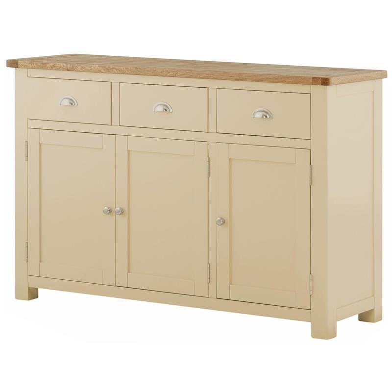 Plumpton 3 Door Sideboard - Stone