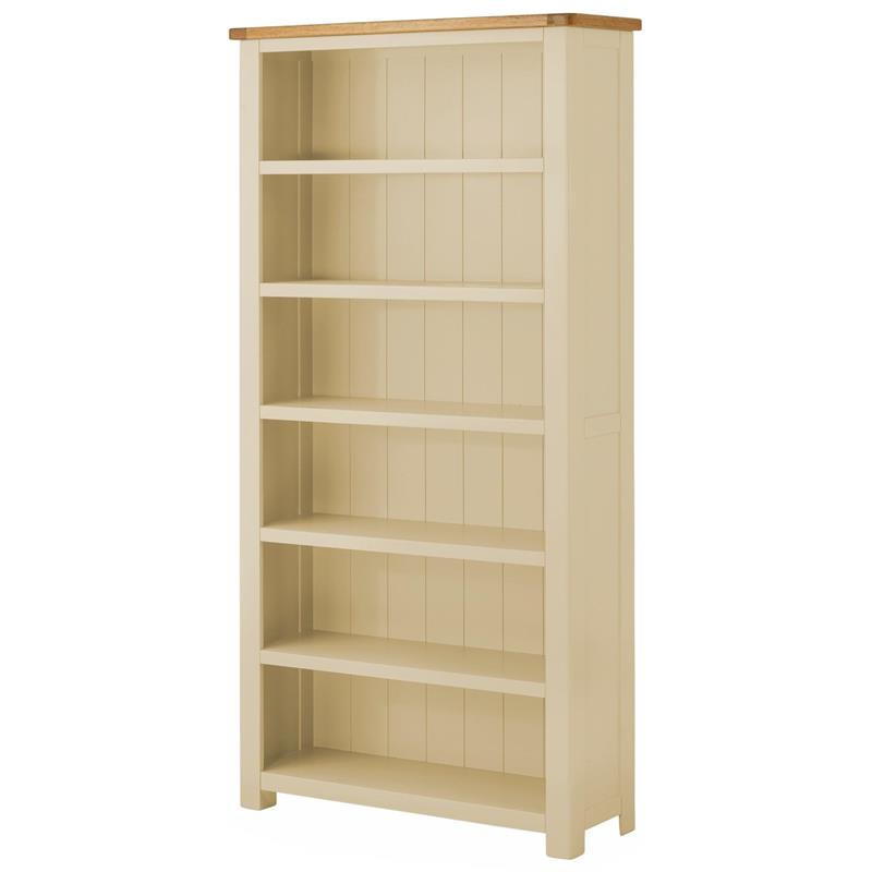 Plumpton Large Bookcase - Stone