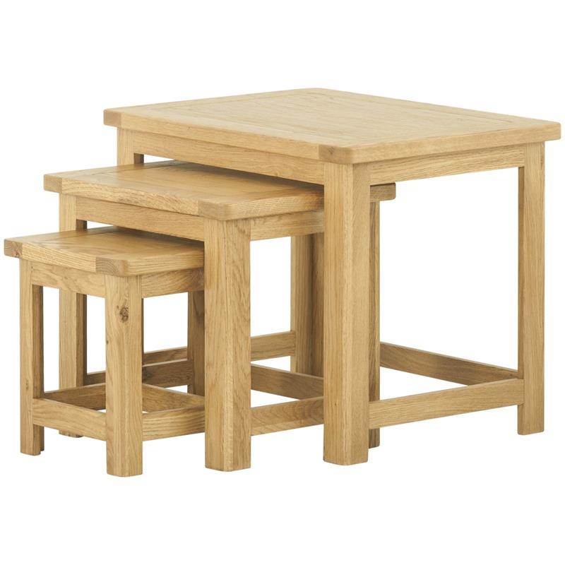 Plumpton Nest of Tables - Oak