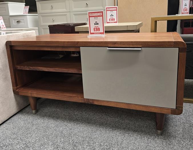 Girona Walnut / Grey Standard TV Unit