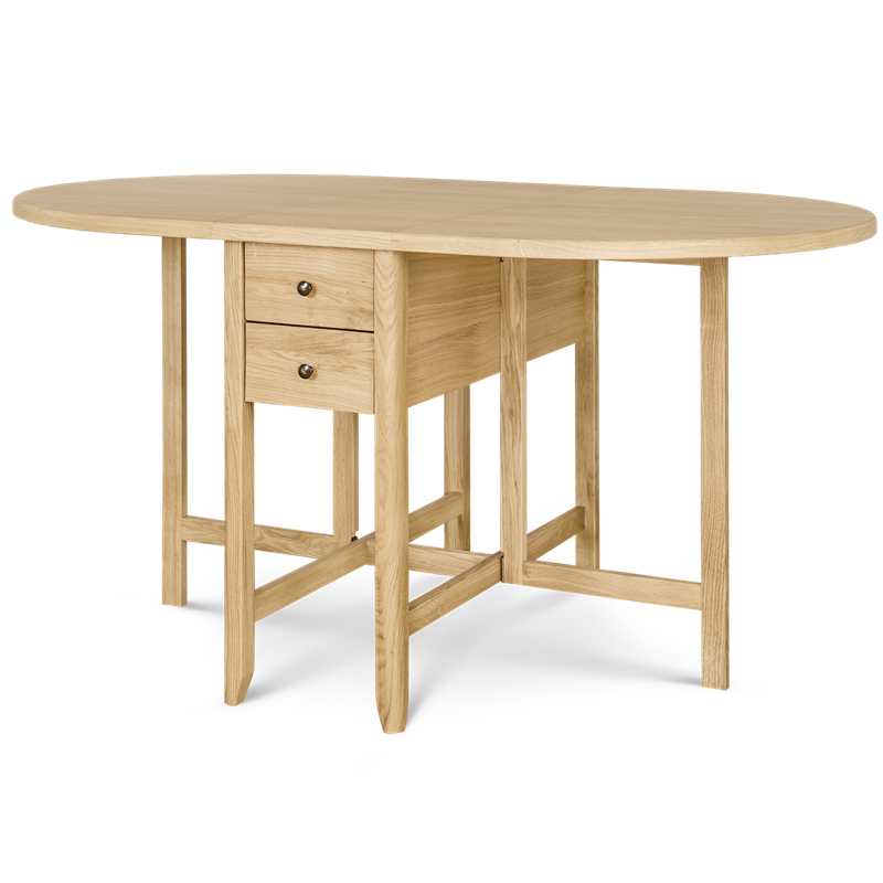 Oak Bespoke Drop Leaf Table
