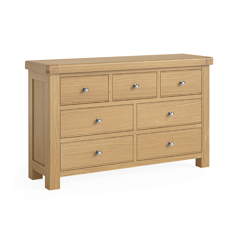 Norfolk Oak 3 + 4 Drawer Chest