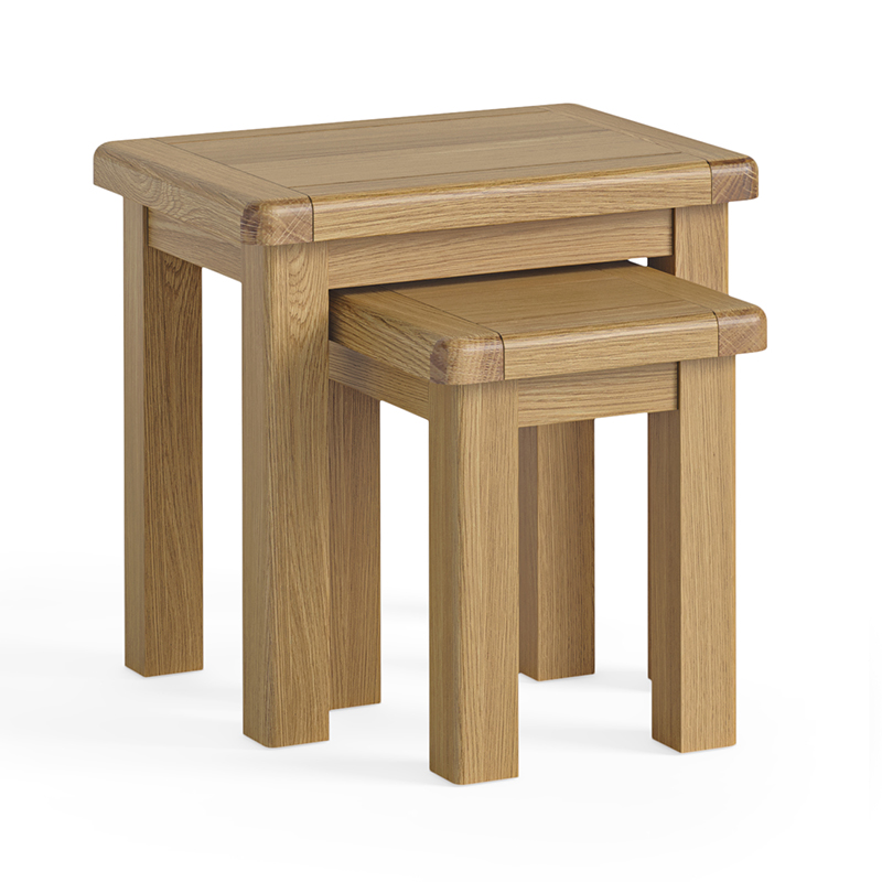 Norfolk Oak Nest Of Tables