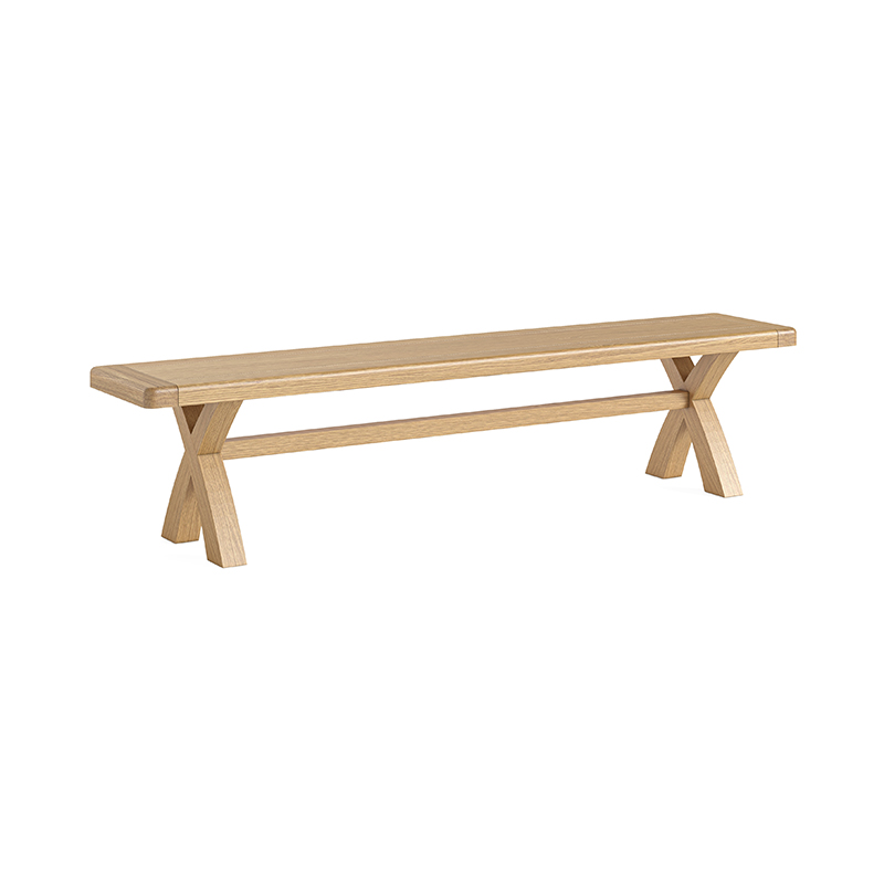 Norfolk Oak Cross Bench