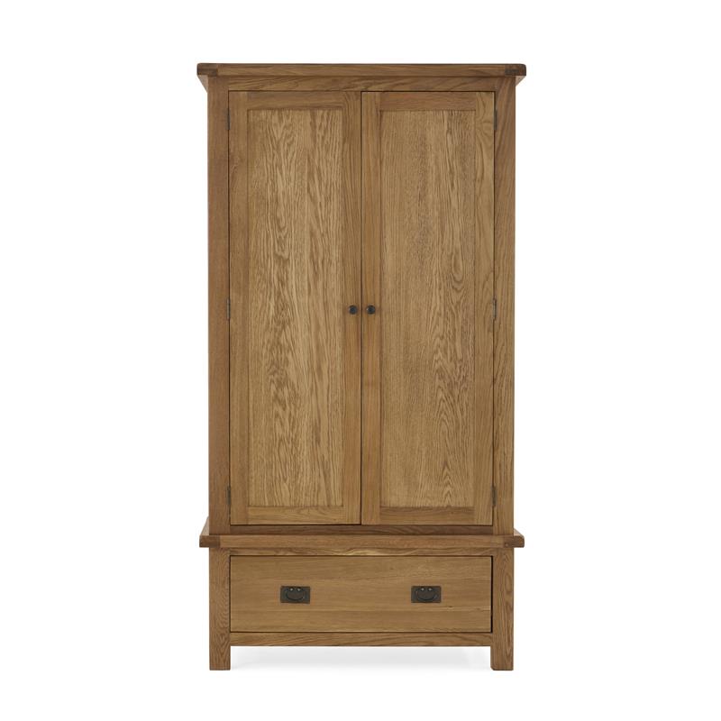 Suffolk Oak Gents Wardrobe