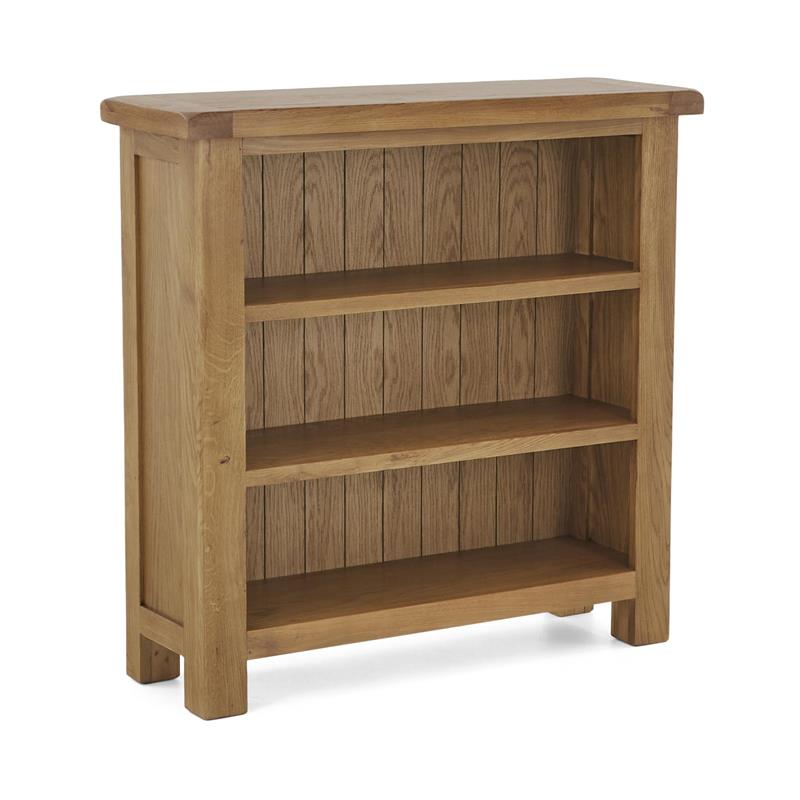 Suffolk Oak Low Bookcase