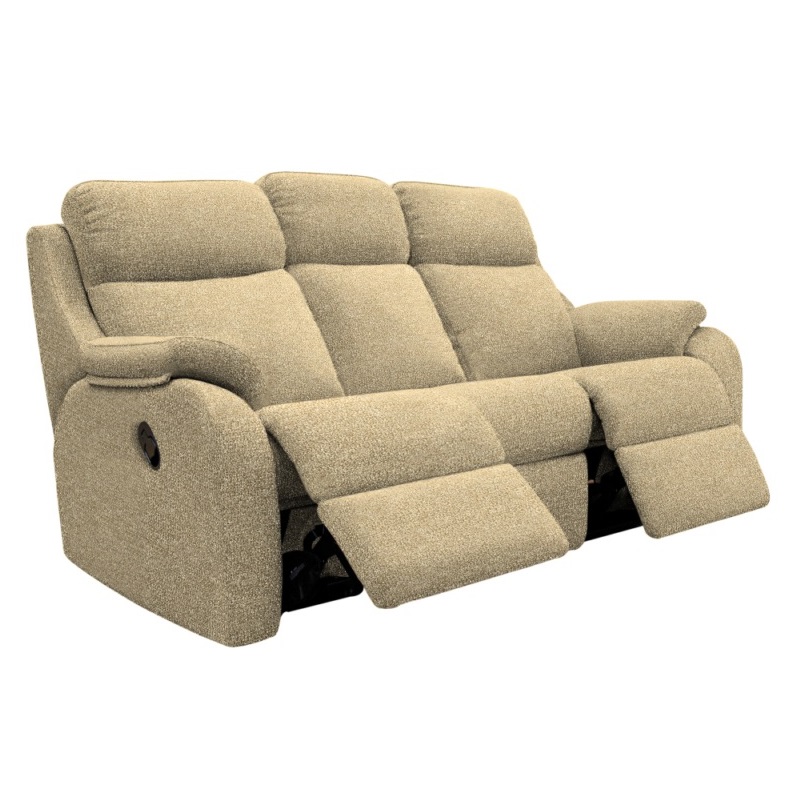 Kingsbury 3 Seater Manual Double Recliner