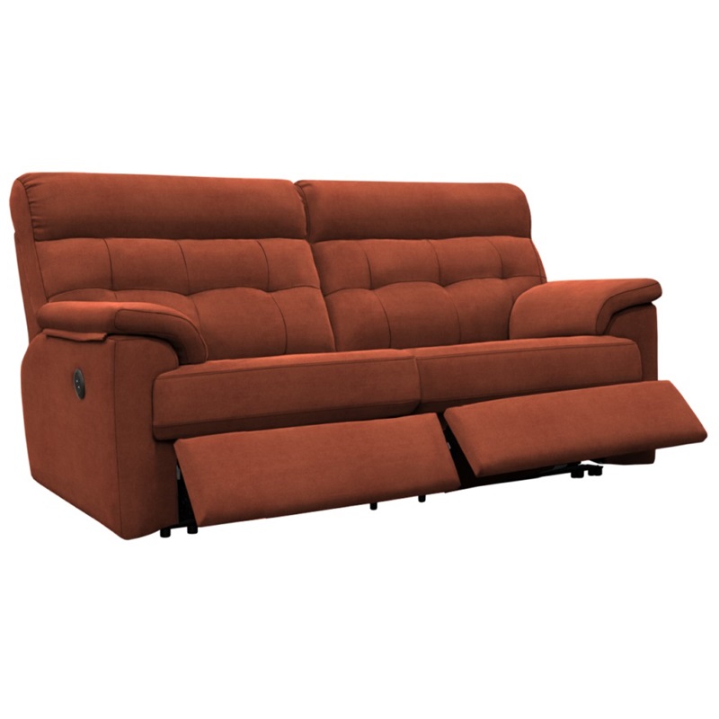 Laurie 3 Seater Electric Recliner DBL