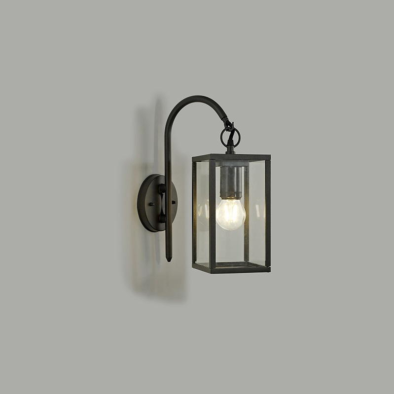 John Doe Lighting Collection Mallard Downward Wall Lamp Graphite Black