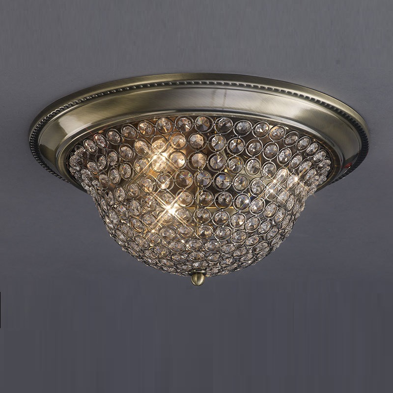 John Doe Lighting Collection Paisley Flush Ceiling Large Light