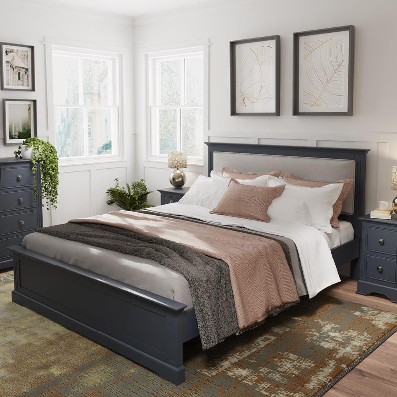 Breckles Midnight Grey 50 Bed