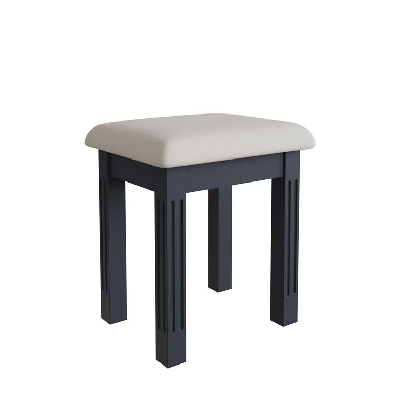 Breckles Midnight Grey Stool