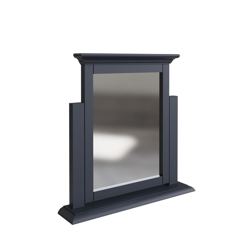 Breckles Midnight Grey Trinket Mirror