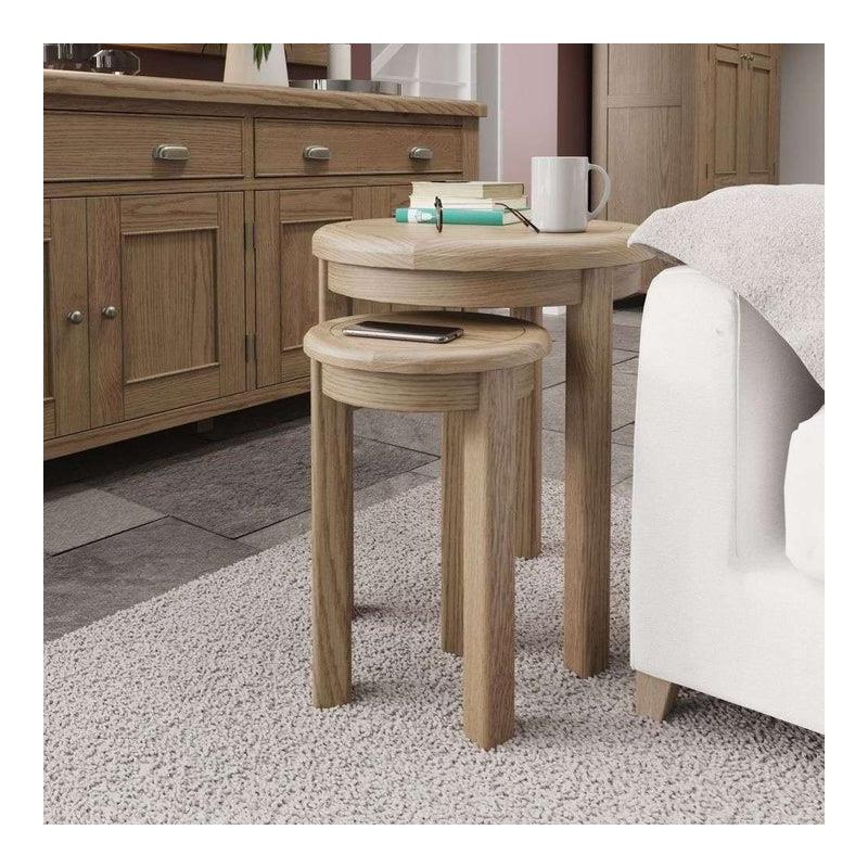 Hamilton Round Nest of 2 Table