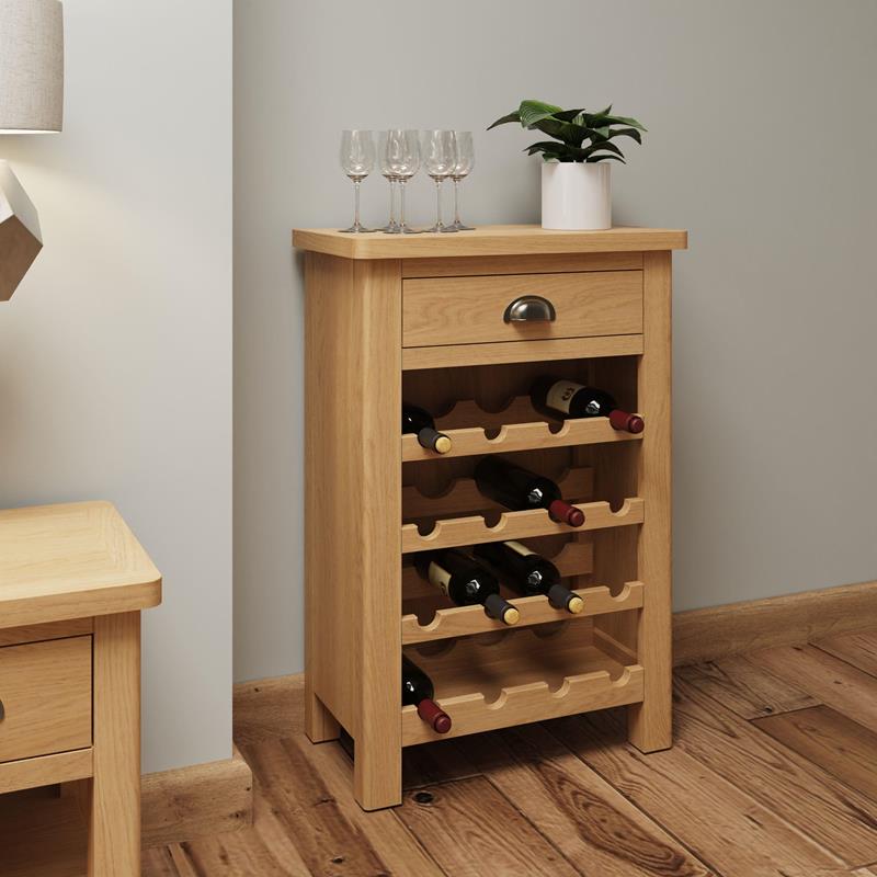 Rockland Oak Wine cabinet