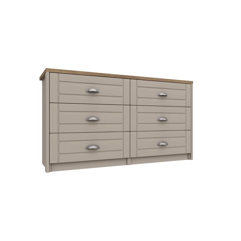 Range 12 3 Drawer Double Chest