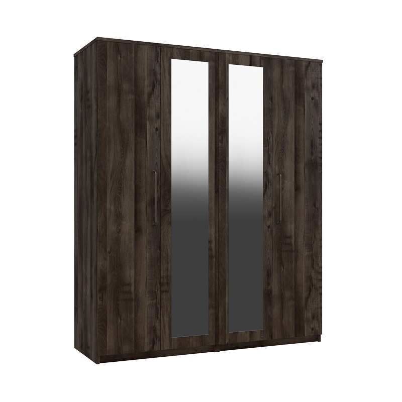 Range 19 4 Door Robe with 2 Mirrors