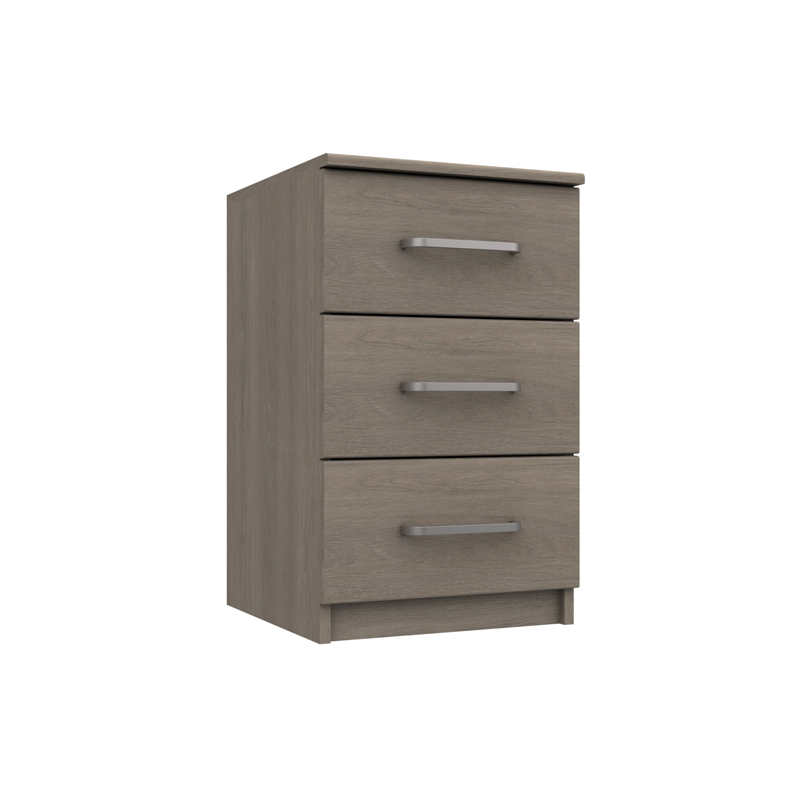 Range 3 3 Drawer Bedside Chest