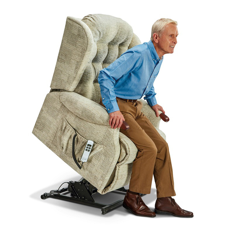 Lynford Royale 1-motor Electric Riser Recliner - Knuckles