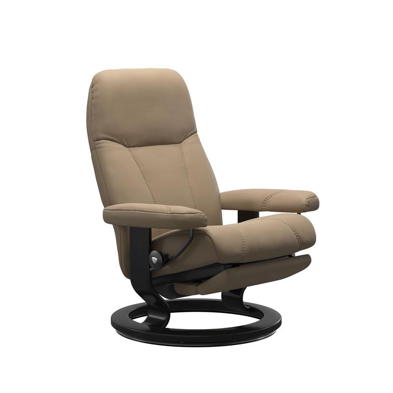 Consul (L) Power Leg + Back Chair With Footstool