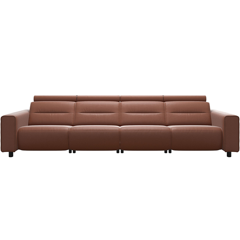 Emily Wide Arm 4 Seater Sofa With Power