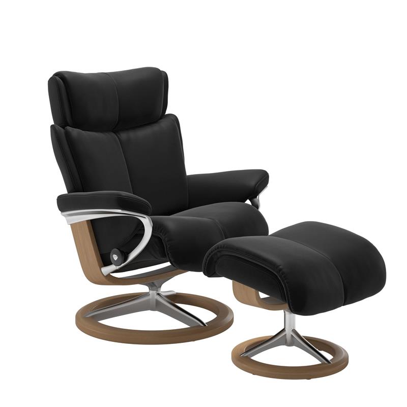 Magic (L) Signature Chair With Footstool