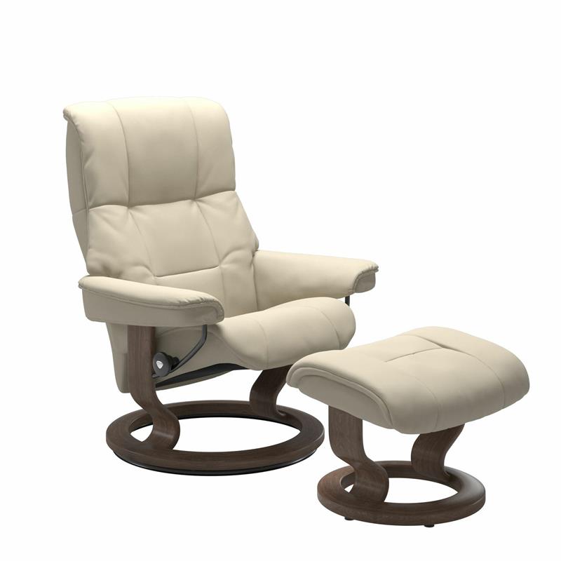 Mayfair (M) Classic Chair With Footstool