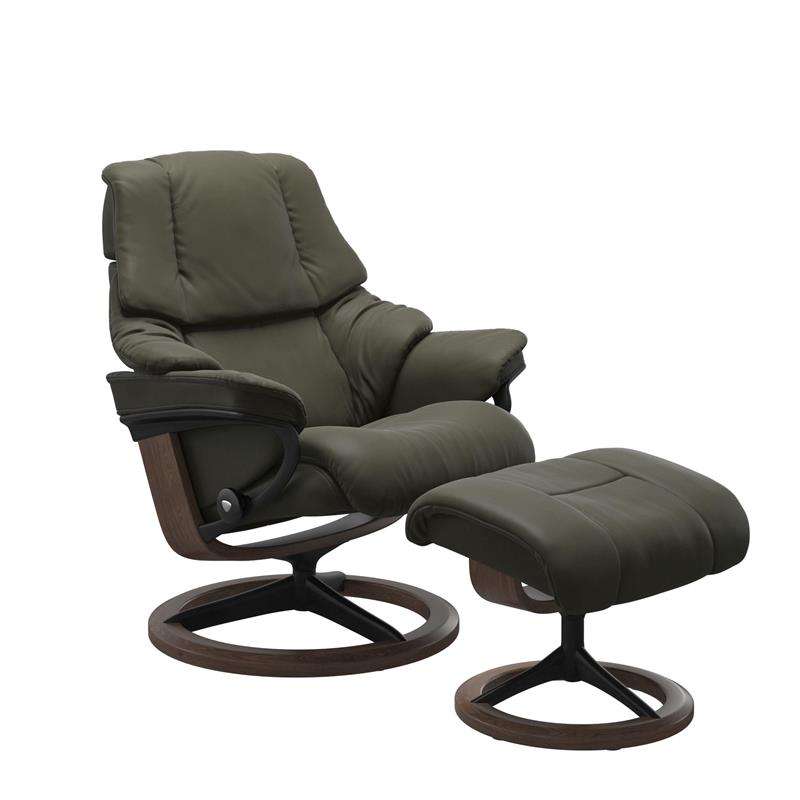 Reno (L) Signature Chair With Footstool
