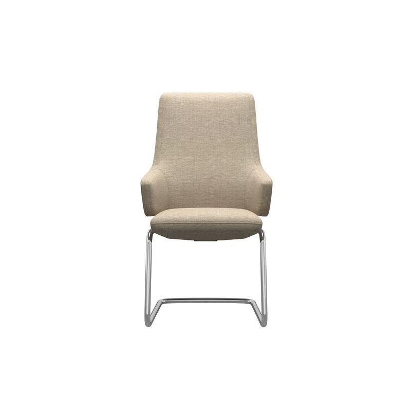Vanilla Dining Chair High (L) D400 With Arms