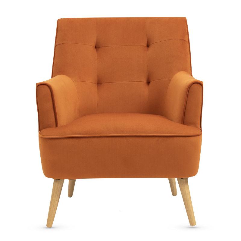 Tarquin Accent Chair - Orange