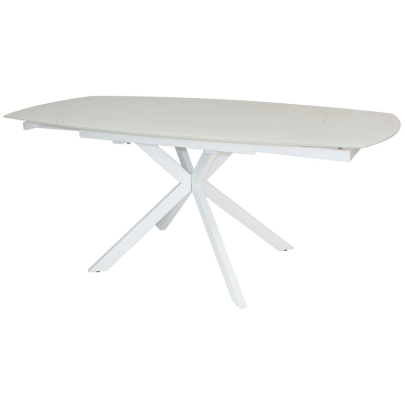 Kelso Motion Dining Table - White