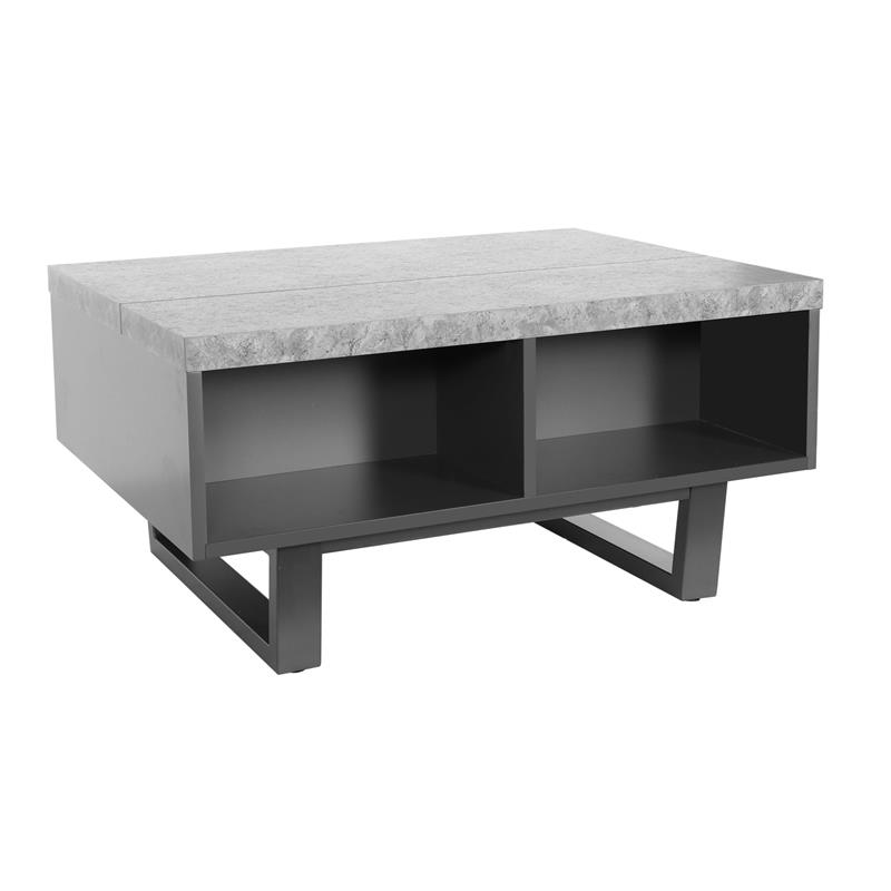 Fontwell Laptop Storage Coffee Table Stone Effect